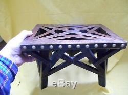 Tabouret Chef D' Oeuvre De Charpentier Compagnon Du Devoir Art Populaire