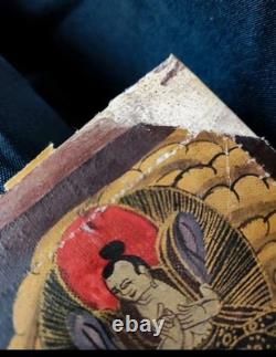 Tanka peint sur toile signé