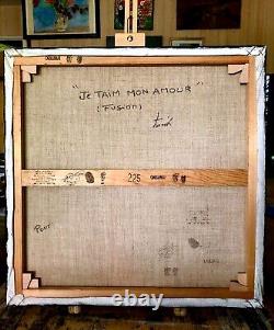 Tarek. Je Taime Mon Amour. Fusion Picasso, Renoir, Andy Warhol's, Soutine. Tarek