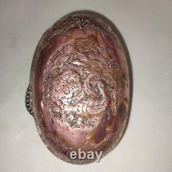 Très Rare Bol de mendiant persan en cuivre fait main Antique