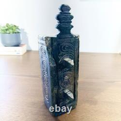 Très ancienne Boîte Chinoise asiatique Début XIX ème Sculpté