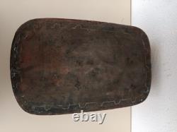 Tres ancienne daubière en cuivre avec son couvercle XIX ème bon état sou