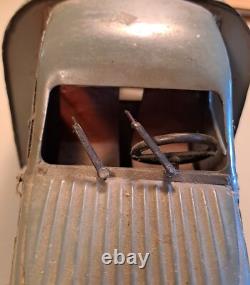 Trésor d' ART POPULAIRE grande maquette artisanale FOURGONNETTE 2CV années 50