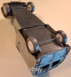 Trésor d' ART POPULAIRE grande maquette artisanale FOURGONNETTE 2CV années 50