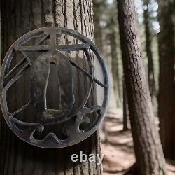 Tsuba sukashi chrétiens Japon Période Muromachi Edo Sukashi Bateaux Chrétiens