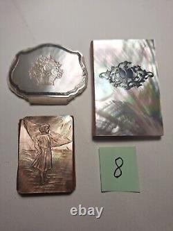 Un carnet de note souvenirs + 2 trousses en nacre pour couturières LOT 8