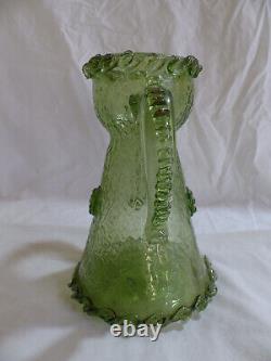 Vase a trompes verre ancien espagne Almeria