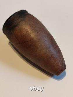 Vase dit black top Egypte antique époque Nagada II (3500-3300 avant JC)