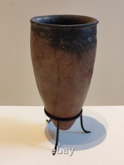 Vase dit black top Egypte antique époque Nagada II (3500-3300 avant JC)