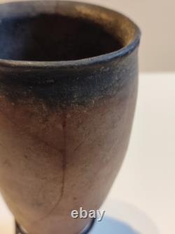 Vase dit black top Egypte antique époque Nagada II (3500-3300 avant JC)