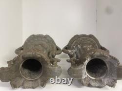 Vase en Régule 19 Eme Siècle sous Napoleon 3 A Restaurer