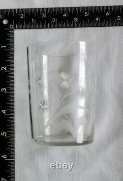 Verre De Mariage En Cristal 1889