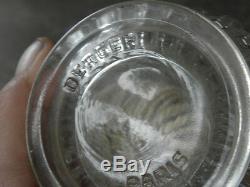Vintage retro lampe berger antique glass brass Home fragrances Burners oil old