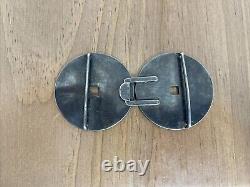 Wang Hing Boucle de ceinture chinoise en argent