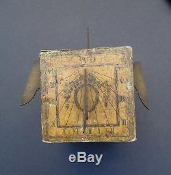 XVIIIème Cadran Solaire Polyédrique / antique sundial sonnenuhr